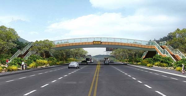 千佛山風景名勝區(qū)保護建設(shè)工程—千佛山南門過街天橋工程